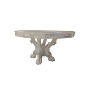 Mesa de comedor redonda Dresden de 60" de diámetro