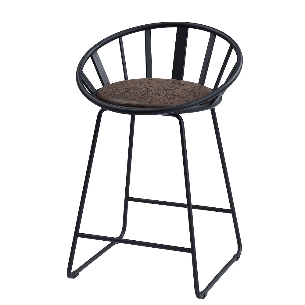 Silla tapizada Zudora de 76 cm (juego de 2)