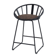 Silla tapizada Zudora de 76 cm (juego de 2)