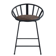 Silla tapizada Zudora de 76 cm (juego de 2)