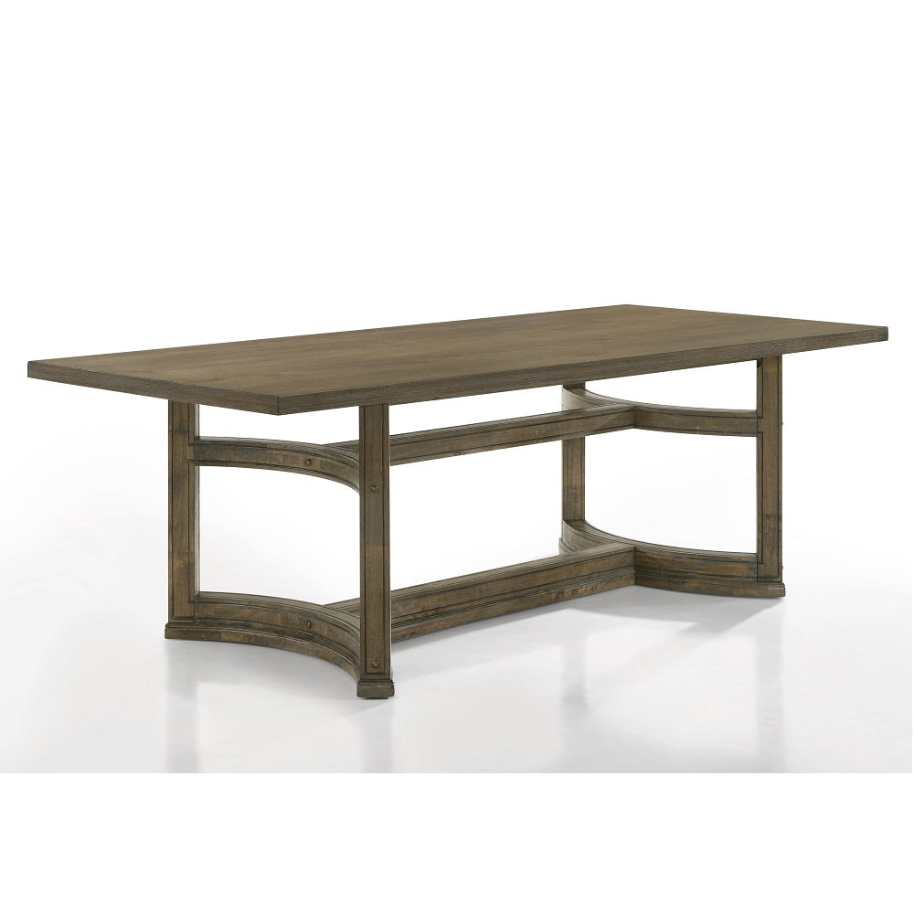 Mesa de comedor rectangular Parfield de 88" de largo