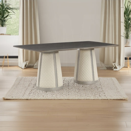 Mesa de comedor rectangular Kasa