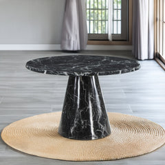 Hollis Dining Table W/Engineered Stone Top