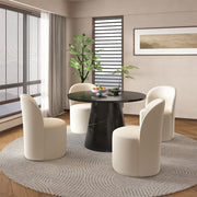 Hollis Dining Table W/Engineered Stone Top