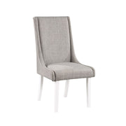 Silla auxiliar Hollyn de 40" de alto con respaldo orejero (juego de 2)