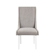 Silla auxiliar Hollyn de 40" de alto con respaldo orejero (juego de 2)