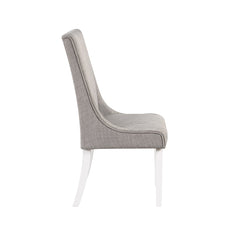Silla auxiliar Hollyn de 40" de alto con respaldo orejero (juego de 2)