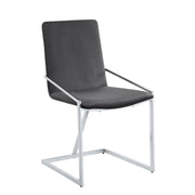Zlatan 35"H Velvet Side Chair(Set-2)