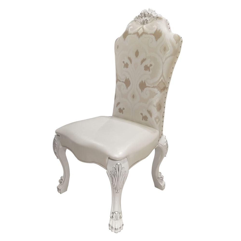 Silla auxiliar tapizada Dresden de 117 cm (juego de 2)
