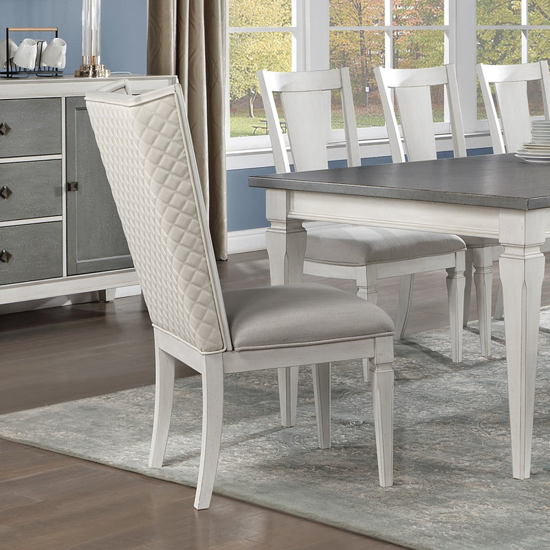 Katia 42-Inch Upholstered Side Chair (Set of 2)