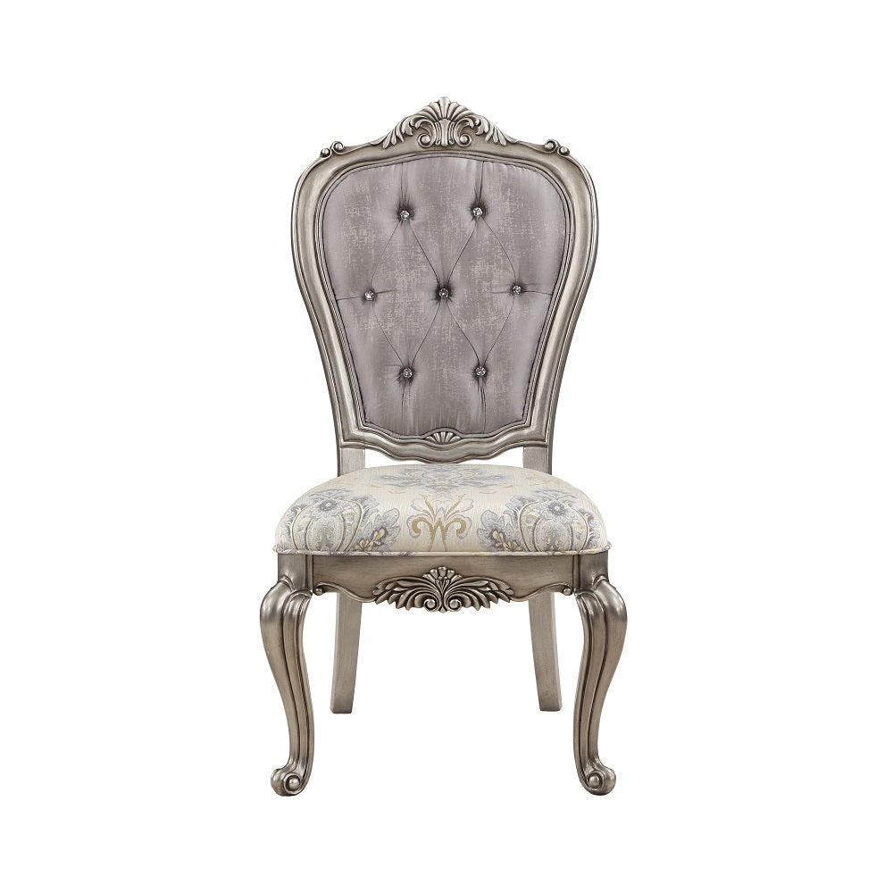Silla auxiliar Ariadne de terciopelo de 109 cm de alto (juego de 2)