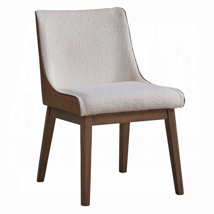 Silla auxiliar Ginny de terciopelo de 81 cm de alto (juego de 2)