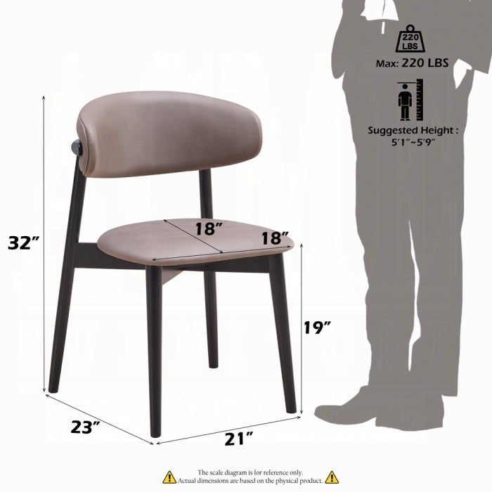 Silla auxiliar Lanae de 81 cm de alto (juego de 2)