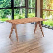 Mesa de comedor rectangular Velentina de 63" de largo