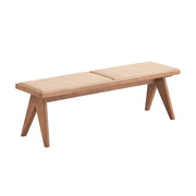Banco de madera Velentina de 51" de largo