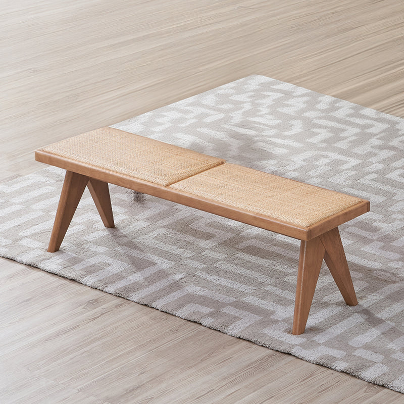 Banco de madera Velentina de 51" de largo