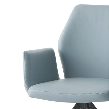 Segismunda 34"H Upholstered Side Chair with Swivel