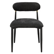 Jaramillo Side Chair (Set of 2) - Black Chenille & Black