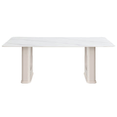 Kalam 79"L Rectangular Dining Table with Ceramic Top