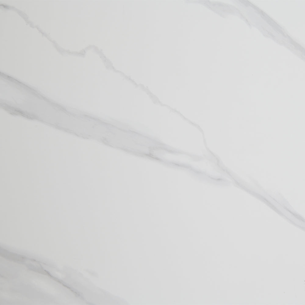 Mesa de comedor rectangular Kalam de 79" de largo con tablero de cerámica