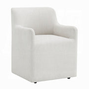 Cafell Arm Chair w/Swivel Casters