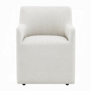 Cafell Arm Chair w/Swivel Casters