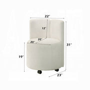 Blayde 31"H Upholstered Side Chair with Swivel (Set-2)