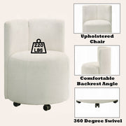 Blayde 31"H Upholstered Side Chair with Swivel (Set-2)