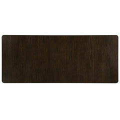 Mesa de comedor rectangular Carena de 96" de largo con hojas