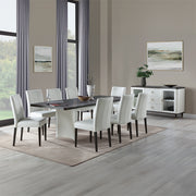 Servidor rectangular Carena de 62" de largo con almacenamiento