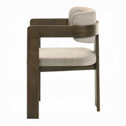 Silla auxiliar Destin de 81 cm de alto con reposabrazos tapizado