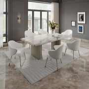 Charity 79"L Rectangular Dining Table