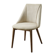 Silla auxiliar tapizada Willene de 86 cm de alto (juego de 2)