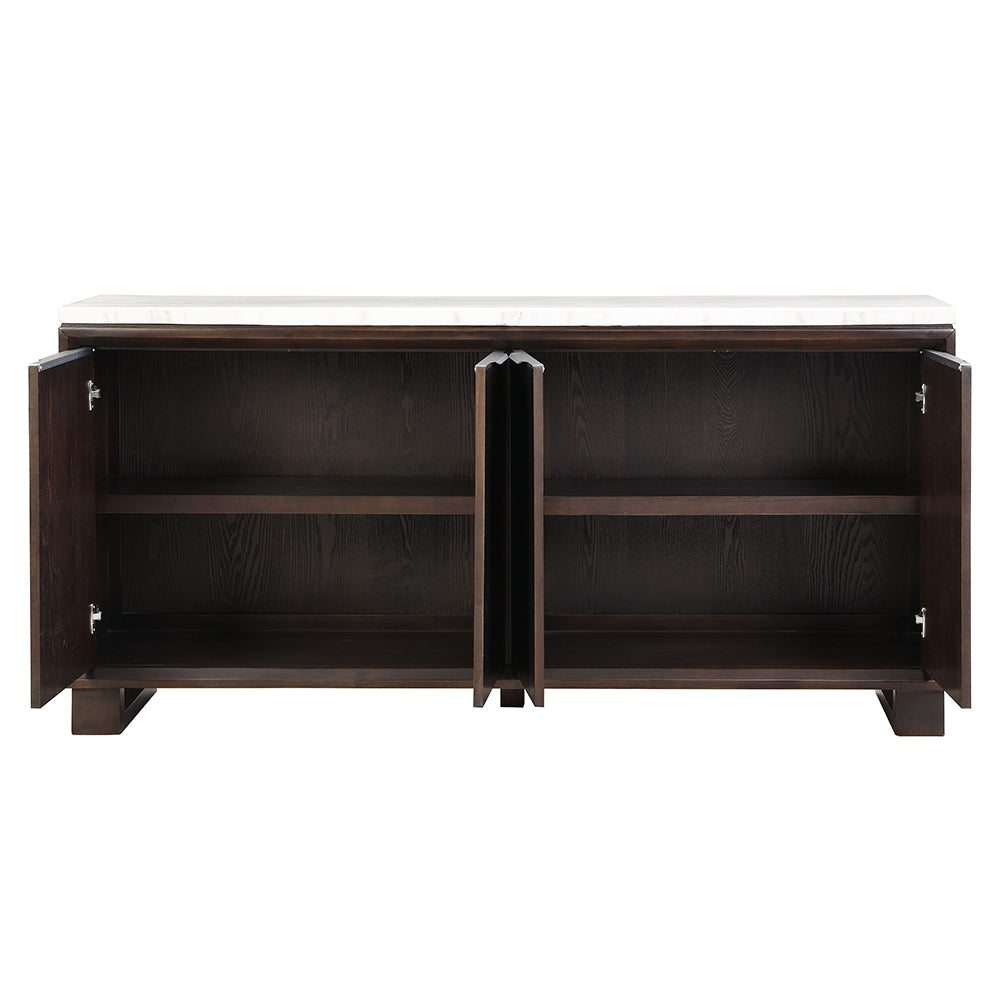 Edwyn Server w/Marble Top