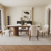 Willene Dining Table w/Ceramic Top