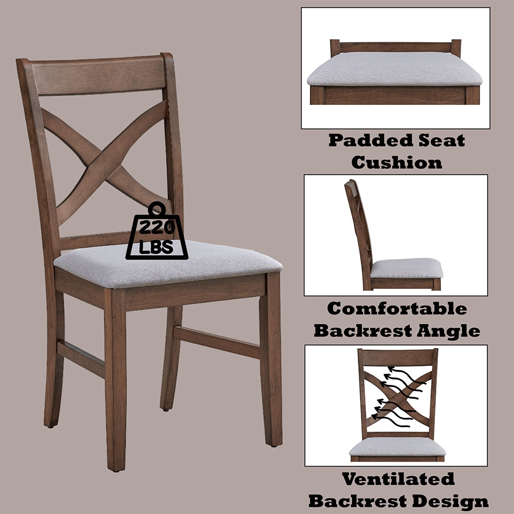 Ferris Side Chair (Set of 2) - Brown