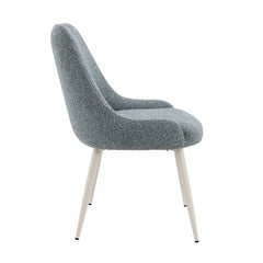 Silla auxiliar tapizada Laela de 84 cm de alto (juego de 2)