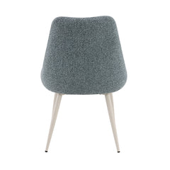 Silla auxiliar tapizada Laela de 84 cm de alto (juego de 2)