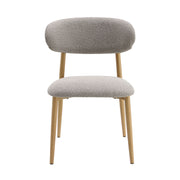 Silla auxiliar Kacey tapizada sin brazos de 81 cm (juego de 2)