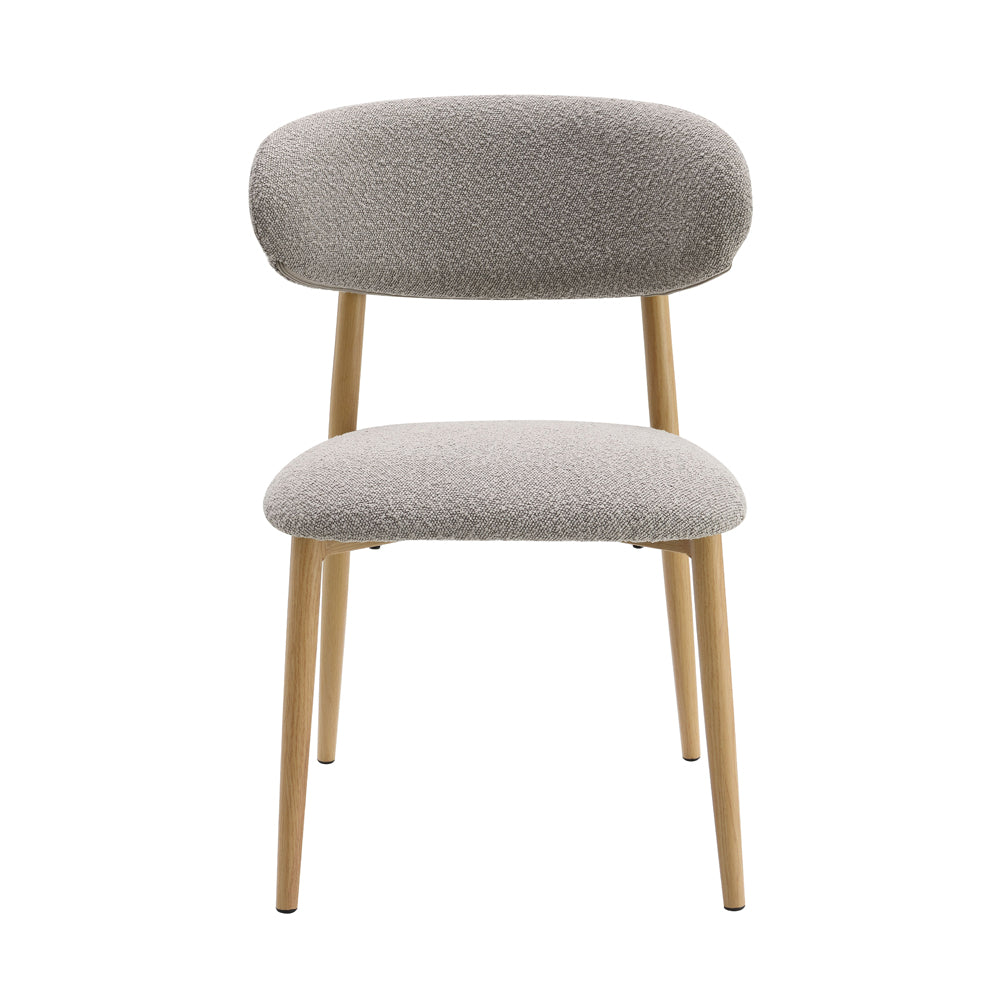 Silla auxiliar Kacey tapizada sin brazos de 81 cm (juego de 2)