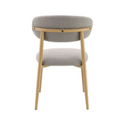 Silla auxiliar Kacey tapizada sin brazos de 81 cm (juego de 2)