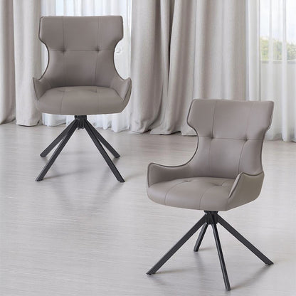Damita Side Chair w/Swivel (Set of 2)