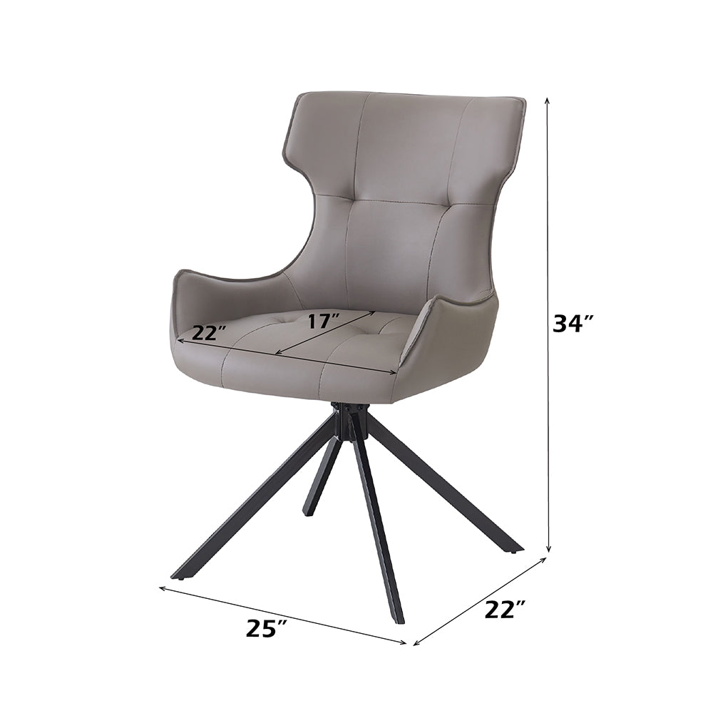 Damita Side Chair w/Swivel (Set of 2)