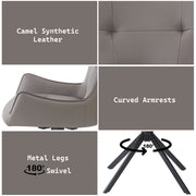 Damita Side Chair w/Swivel (Set of 2)