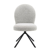 Lawton 36"H Upholstered Side Chair with Swivel (Set-2)