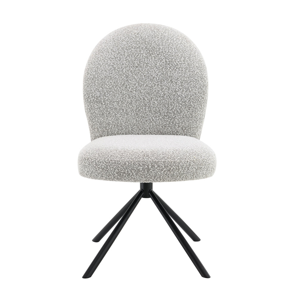 Lawton 36"H Upholstered Side Chair with Swivel (Set-2)