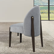 Silla auxiliar Clayten tapizada sin brazos de 89 cm de alto (juego de 2)