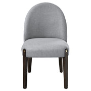 Silla auxiliar Clayten tapizada sin brazos de 89 cm de alto (juego de 2)
