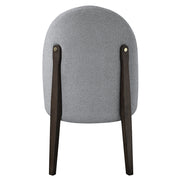 Silla auxiliar Clayten tapizada sin brazos de 89 cm de alto (juego de 2)