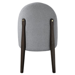 Silla auxiliar Clayten tapizada sin brazos de 89 cm de alto (juego de 2)